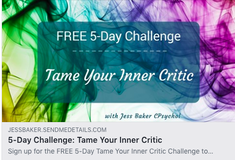 Tame Your Inner Critic with Jess Baker 